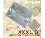8" XXXL Large Lighting Reflector Air Cooled Hood Grow Light Hydroponics 36"x30"